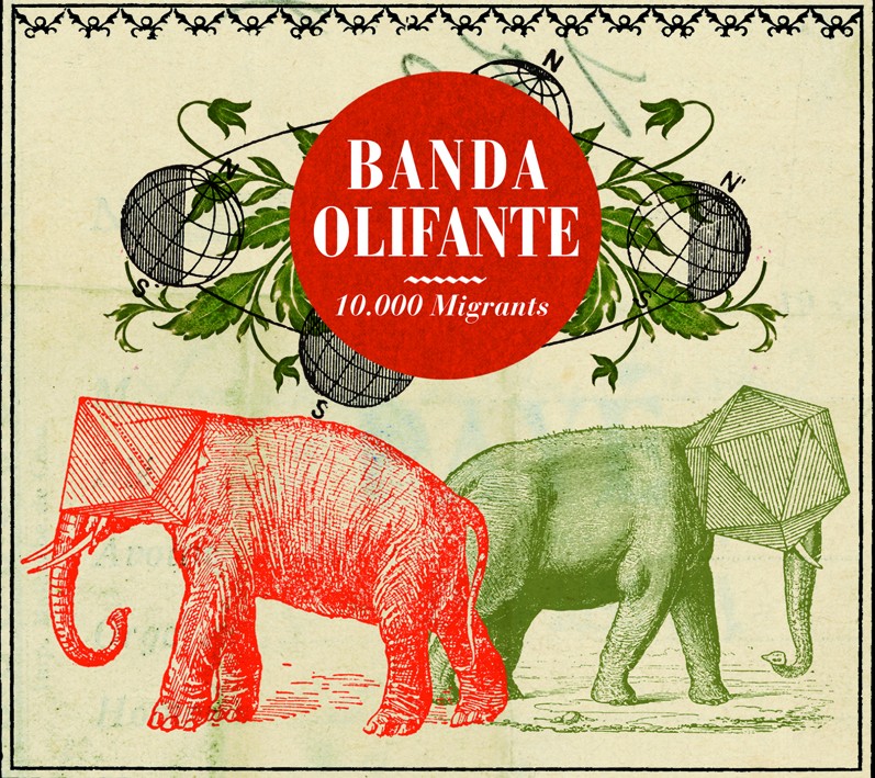 Pochette de :  10.000 MIGRANTS  - BANDA OLIFANTE (CD)