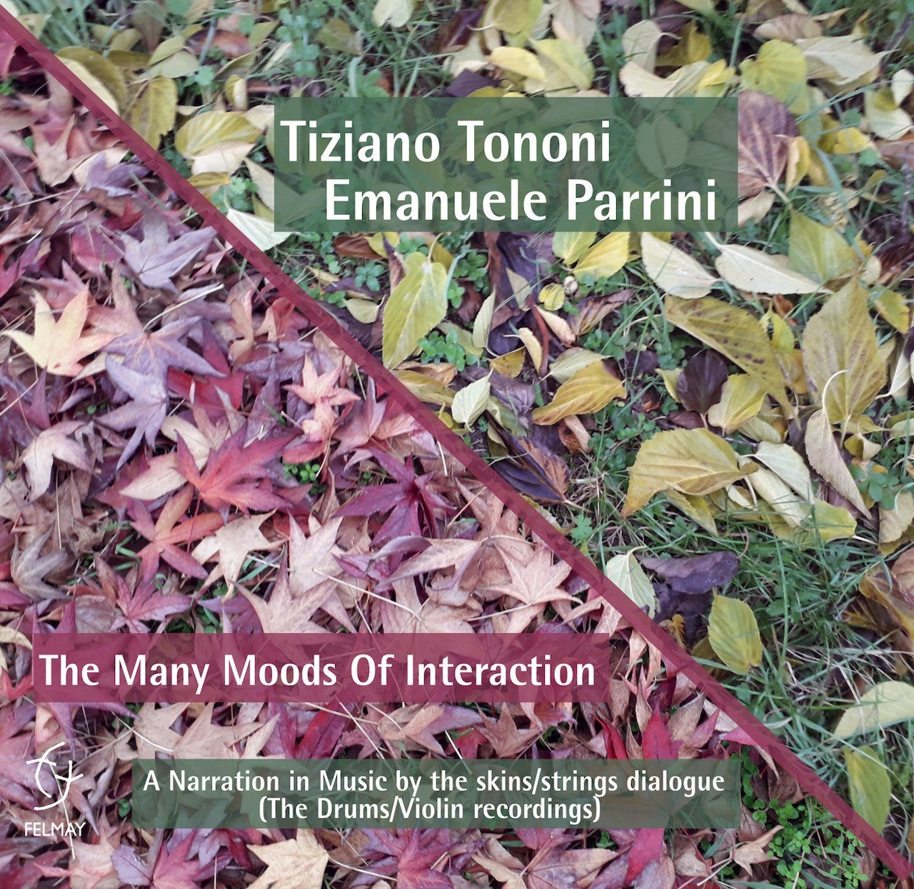 Pochette de :  THE MANY MOODS OF INTERACTION  - TIZIANO TONONI / EMANUELE PARRINI (CD)