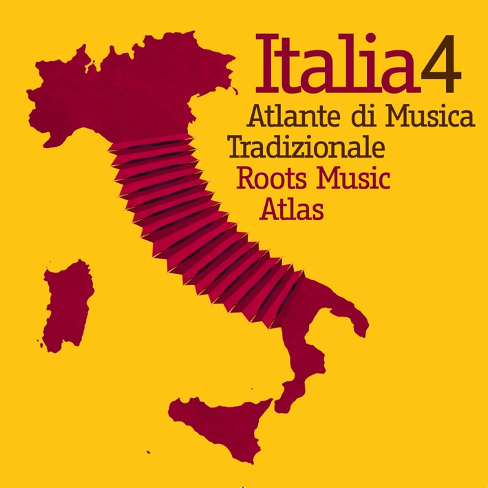 Pochette de :  ROOTS MUSIC ATLAS  - ITALIA 4 (CD)