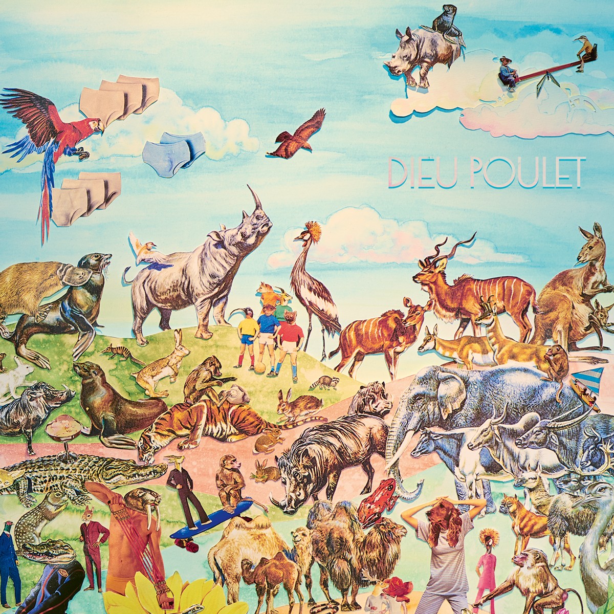Pochette de : DIEU POULET - THE VERY BIG EXPERIMENTAL TOUBIFRI ORCHESTRA (CD)