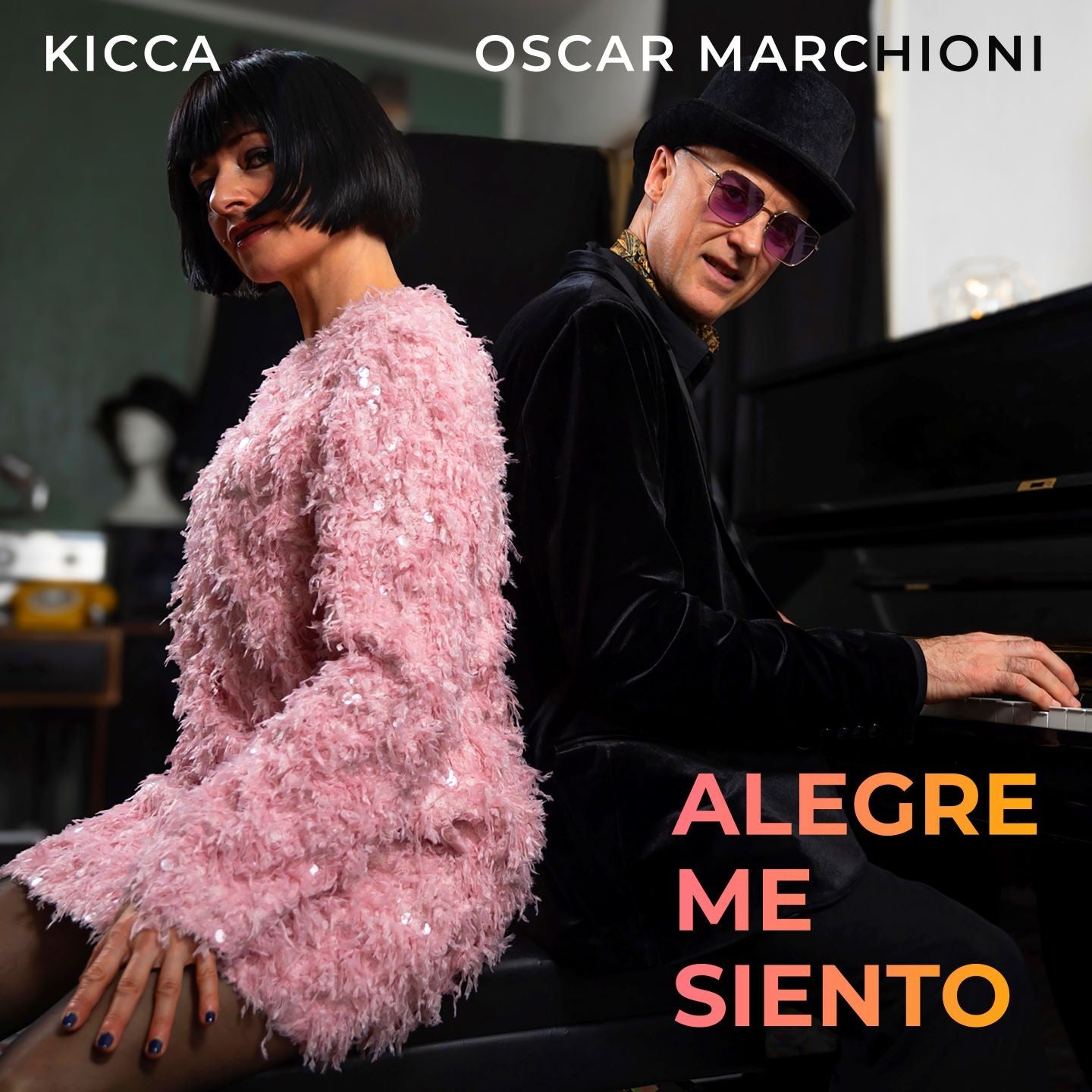Pochette de : ALEGRE ME SIENTO - KICCA, OSCAR MARCHIONI (CD)