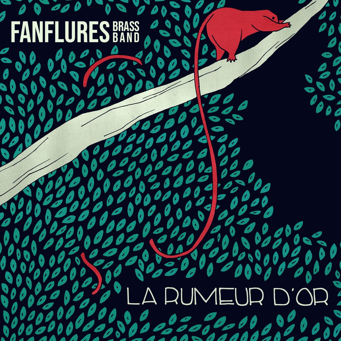 Pochette de : LA RUMEUR D'OR - LES FANFLURES BRASS BAND (CD)