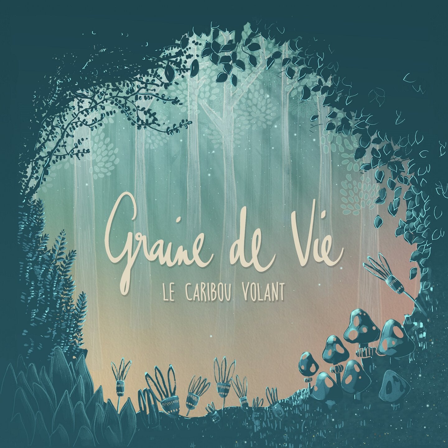 Pochette de : GRAINE DE VIE - LE CARIBOU VOLANT (CD)