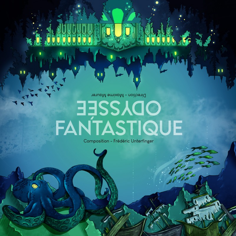 Pochette de : ODYSSÉE FANTASTIQUE - ORCHESTRE D'HARMONIE DES JEUNES DE STRASBOURG (CD)