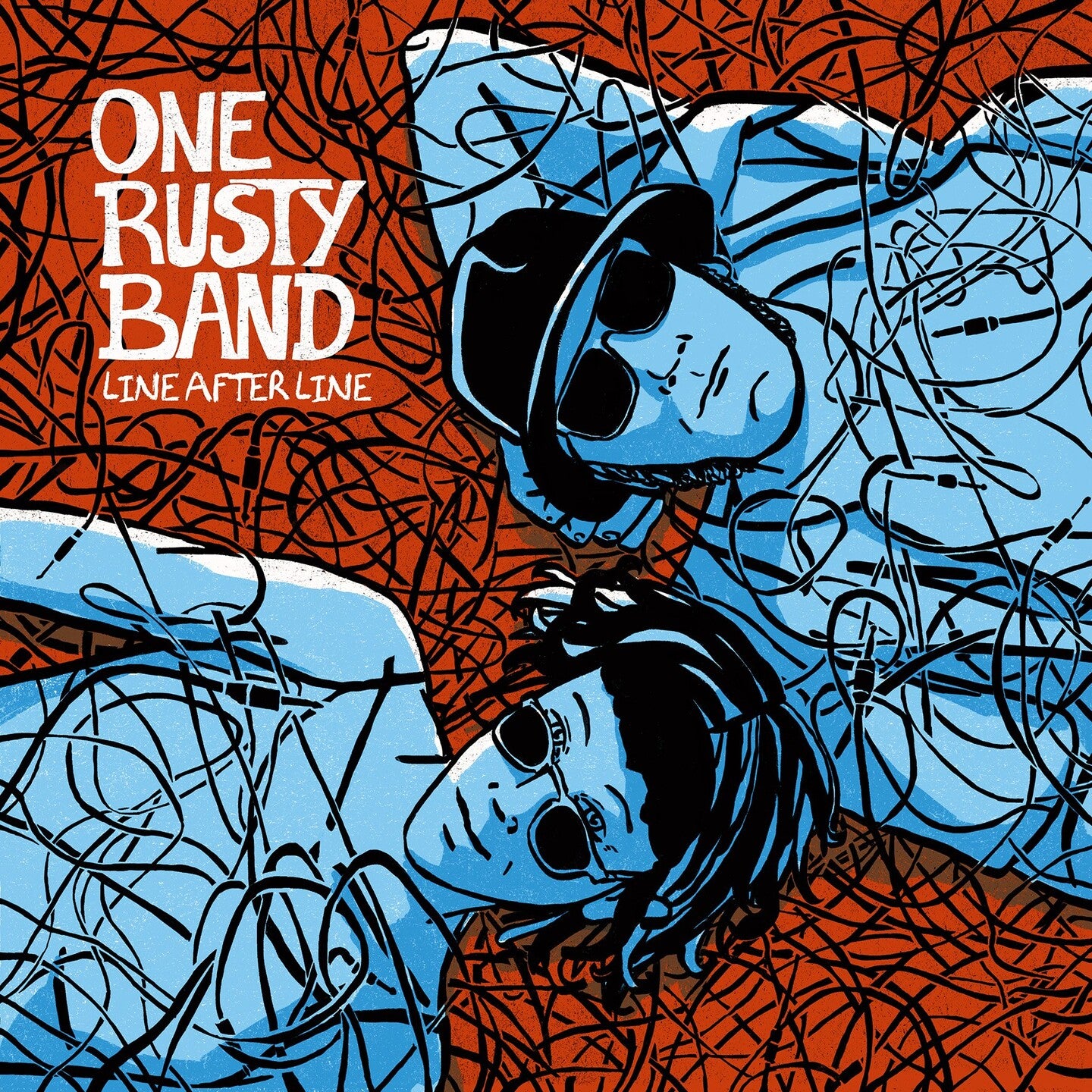 Pochette de : LINE AFTER LINE - ONE RUSTY BAND (CD)