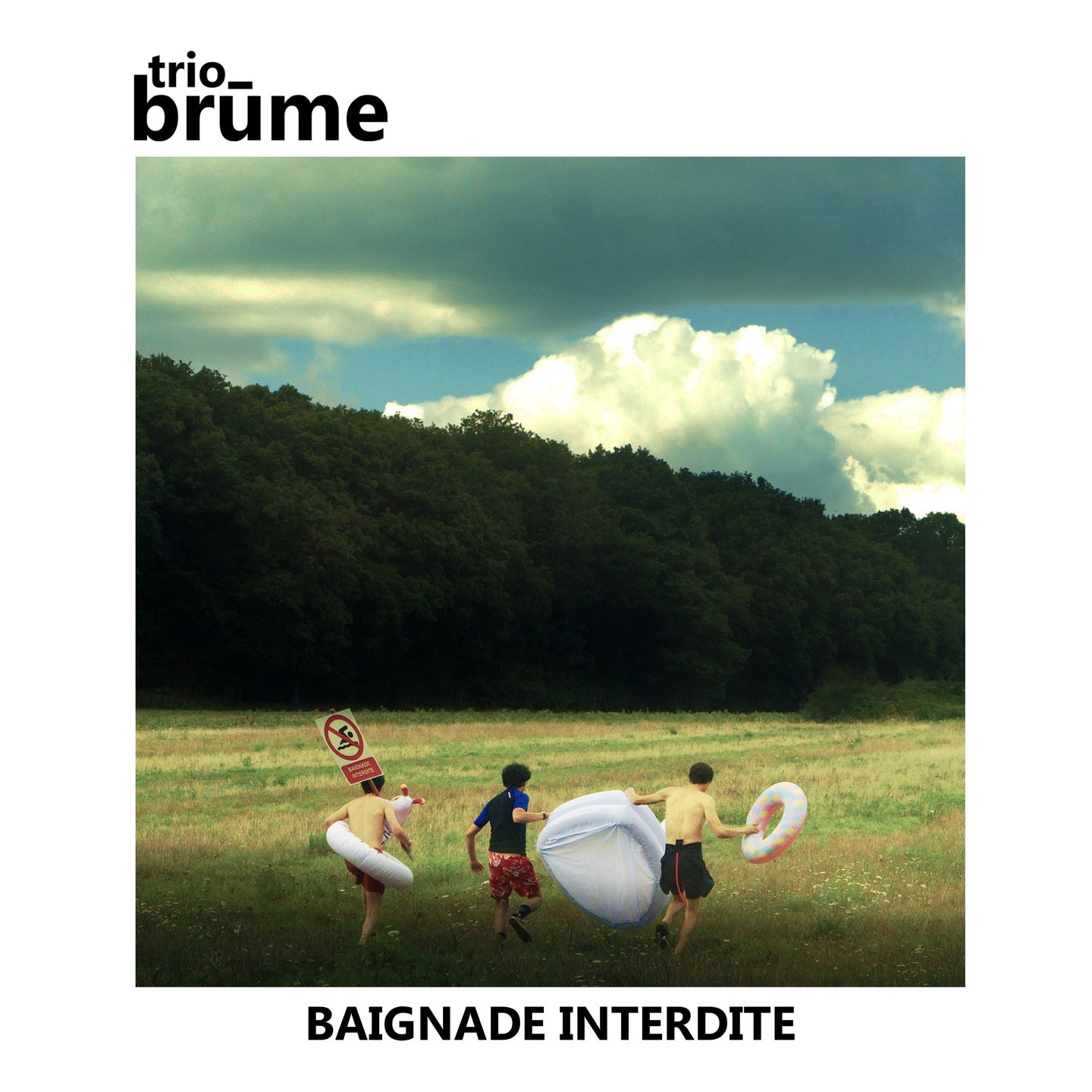 Pochette de : BAIGNADE INTERDITE - TRIO BRUME (CD)