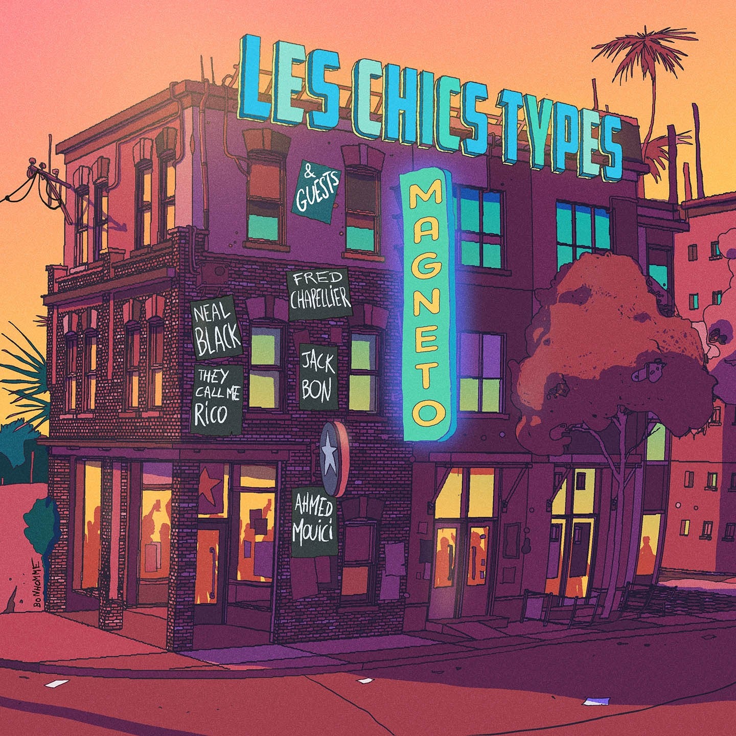 Pochette de : MAGNETO - LES CHICS TYPES (CD)