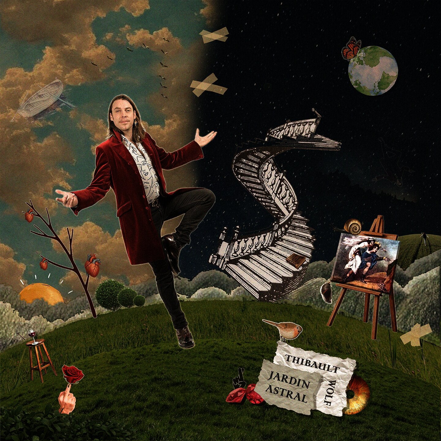 Pochette de : JARDIN ASTRAL - THIBAULT WOLF (CD)