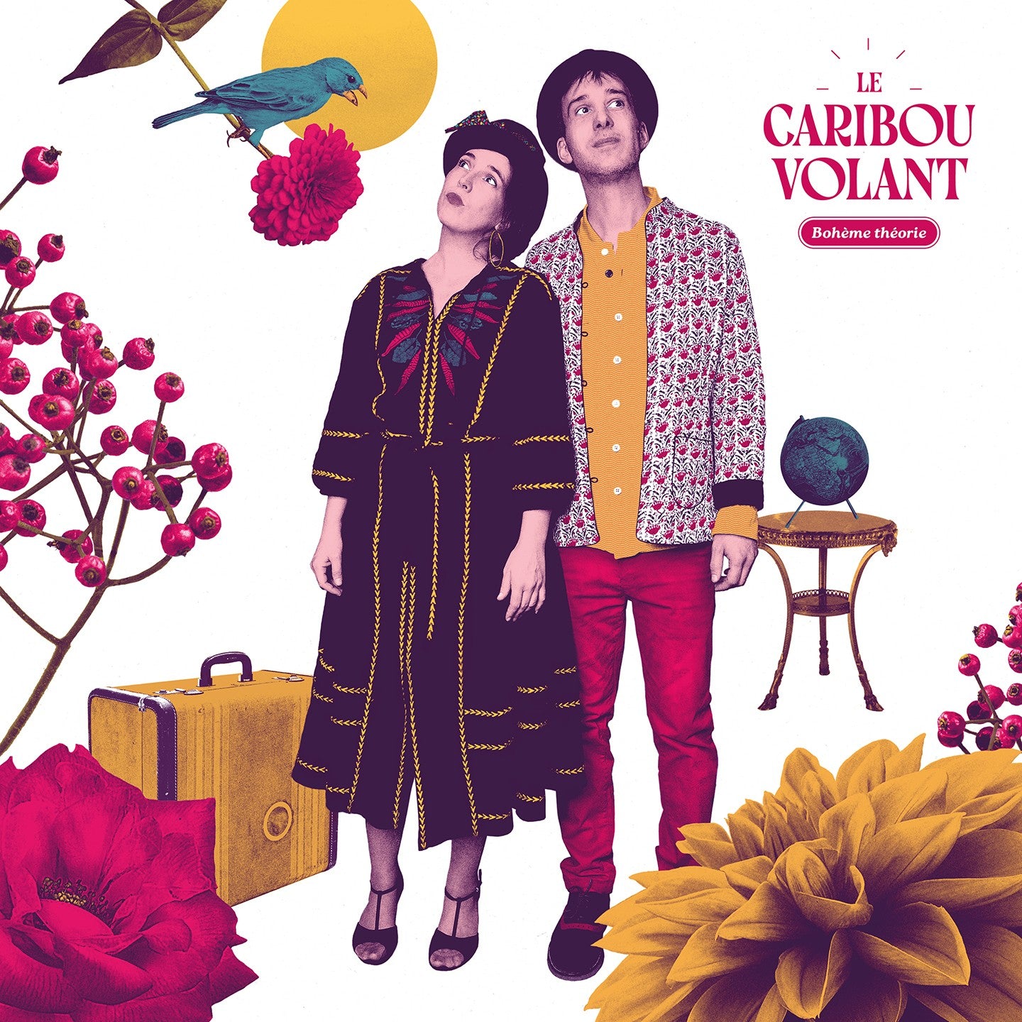 Pochette de : BOHÈME THÉORIE - LE CARIBOU VOLANT (VINYLE 33T)