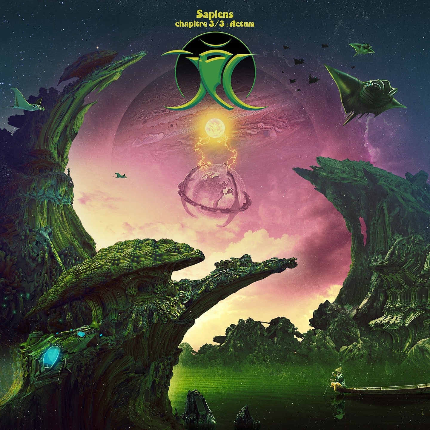 Pochette de : SAPIENS, CHAPITRE 3 : ACTUM - JPL (CD)
