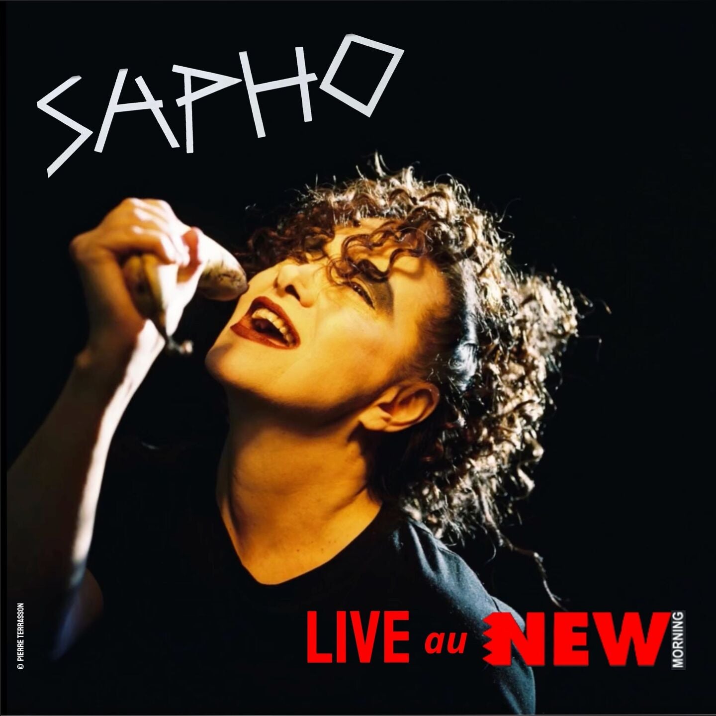 Pochette de : SAPHO - ALBUM LIVE NEW MORNING - SAPHO (VINYLE 33T)