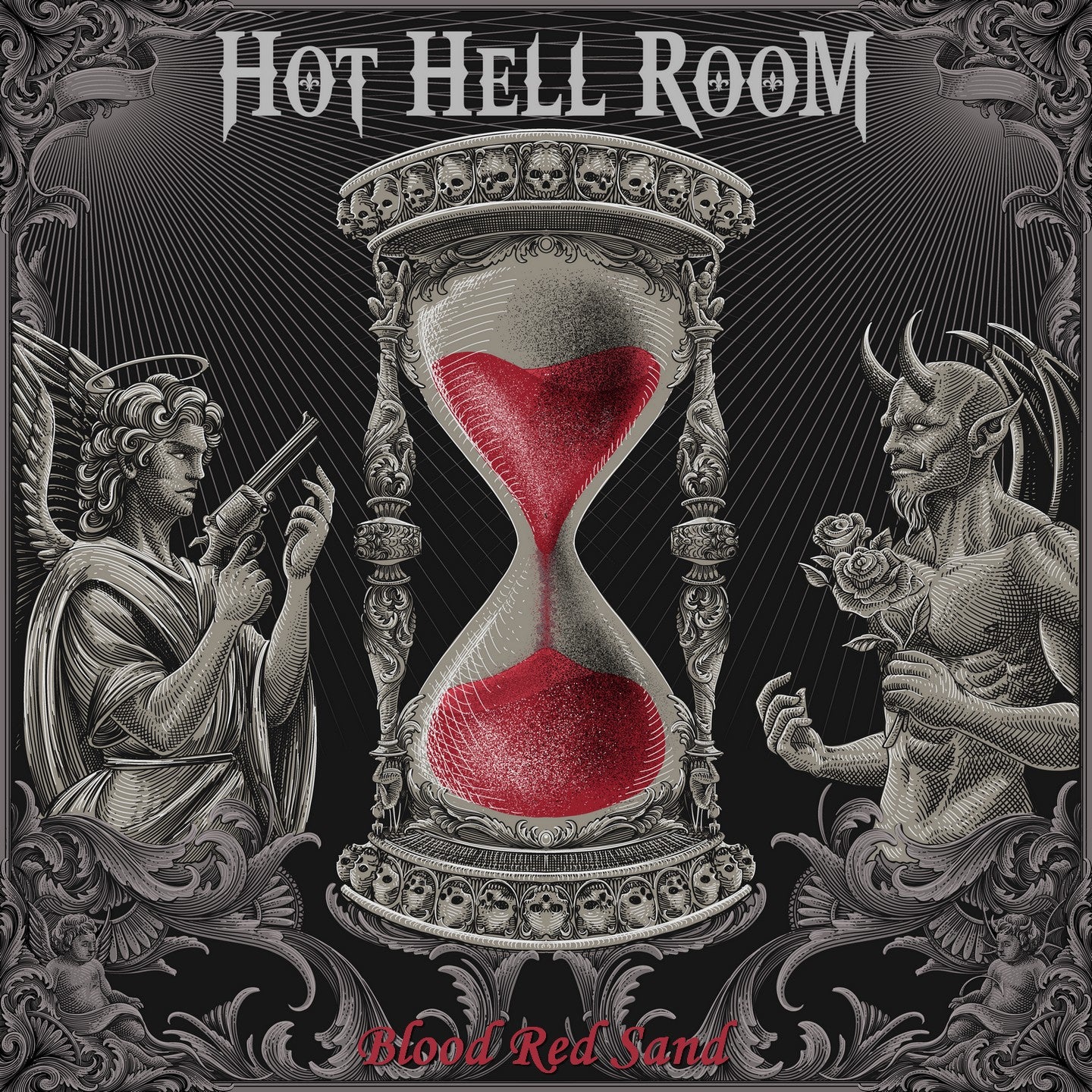 Pochette de : BLOOD RED SAND - HOT HELL ROOM (CD)