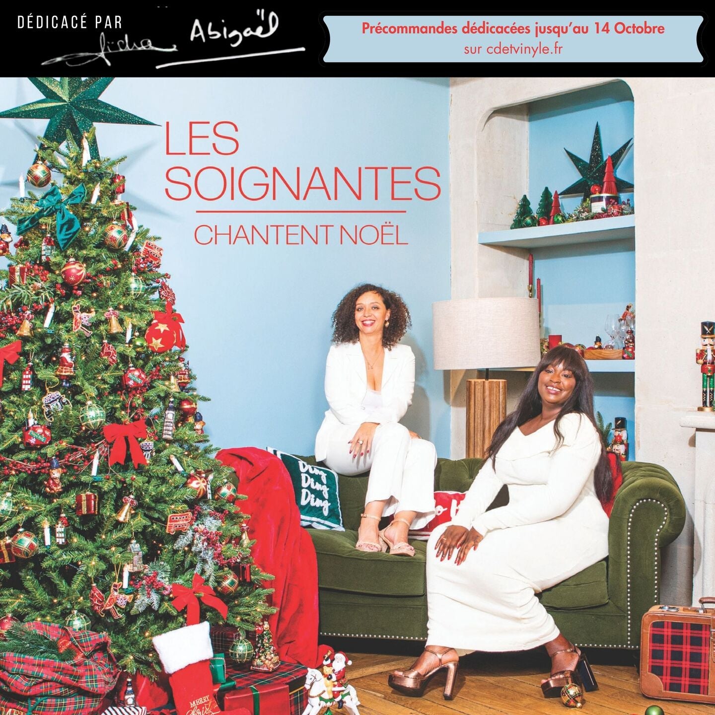 Pochette de : VERSION DÉDICACÉE : LES SOIGNANTES CHANTENT NOEL - LES SOIGNANTES (CD)