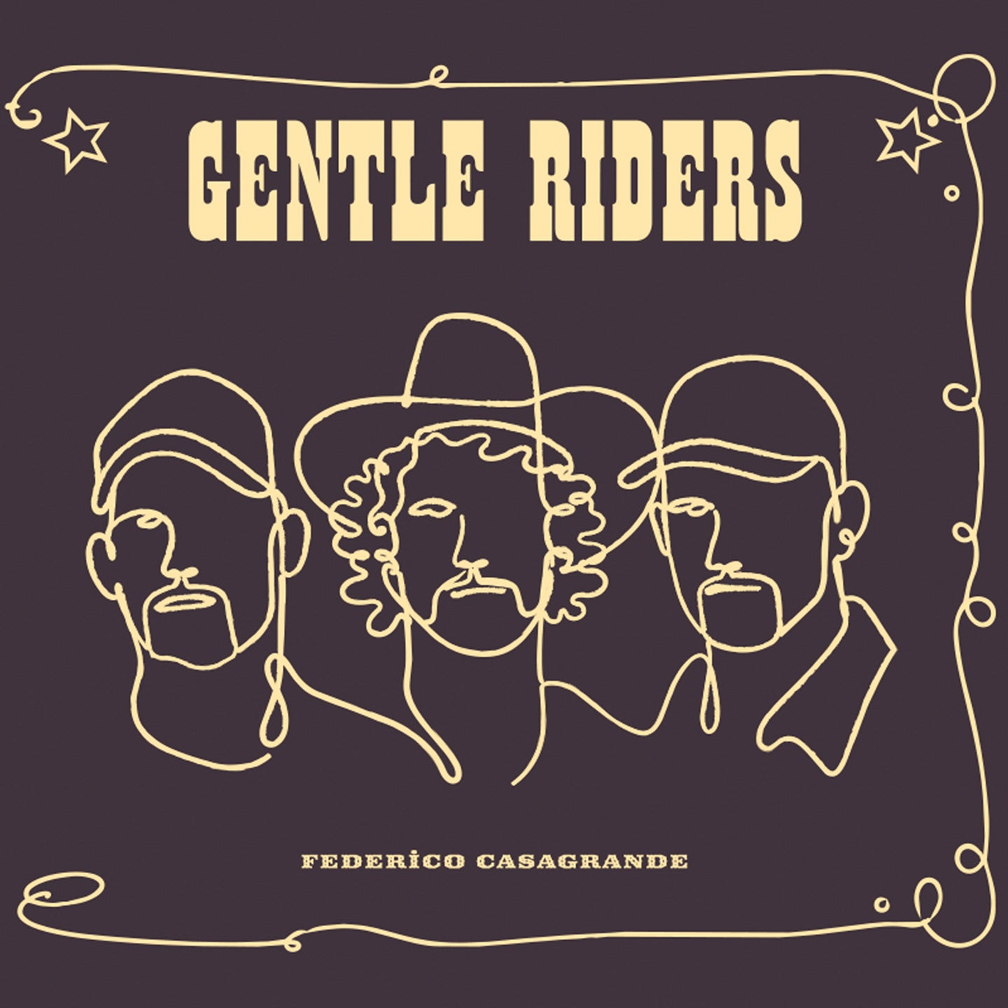 Pochette de : GENTLE RIDERS - FEDERICO CASAGRANDE (CD)