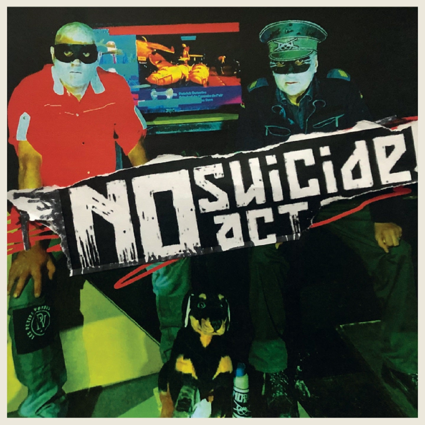 Pochette de : CARBONISÉ·E·S - NO SUICIDE ACT (VINYLE 45T)