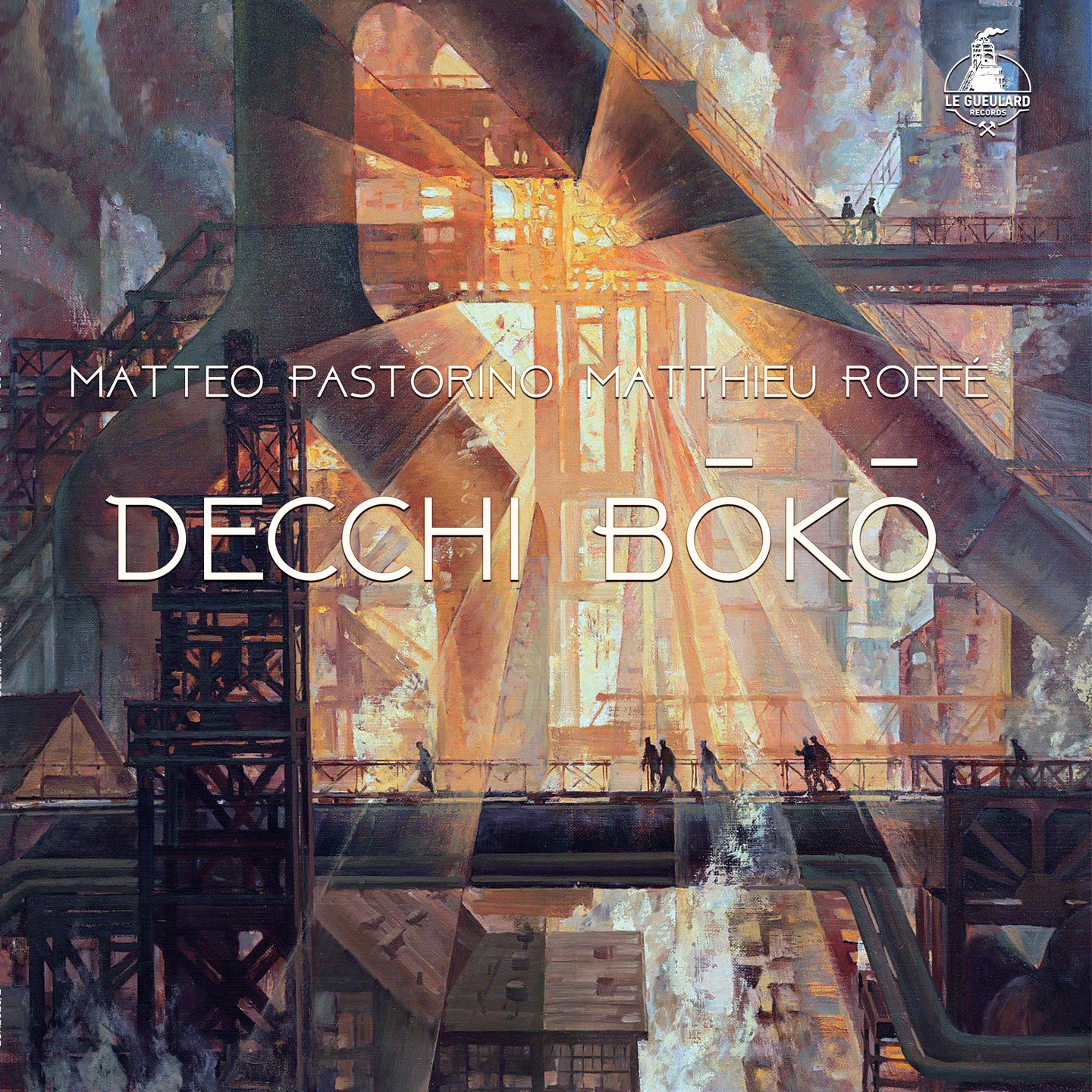 Pochette de : MATTHIEU ROFFÉ MATTEO PASTORINO -DECCHI BŌKŌ - MATTHIEU ROFFÉ, MATTEO PASTORINO (VINYLE 33T)