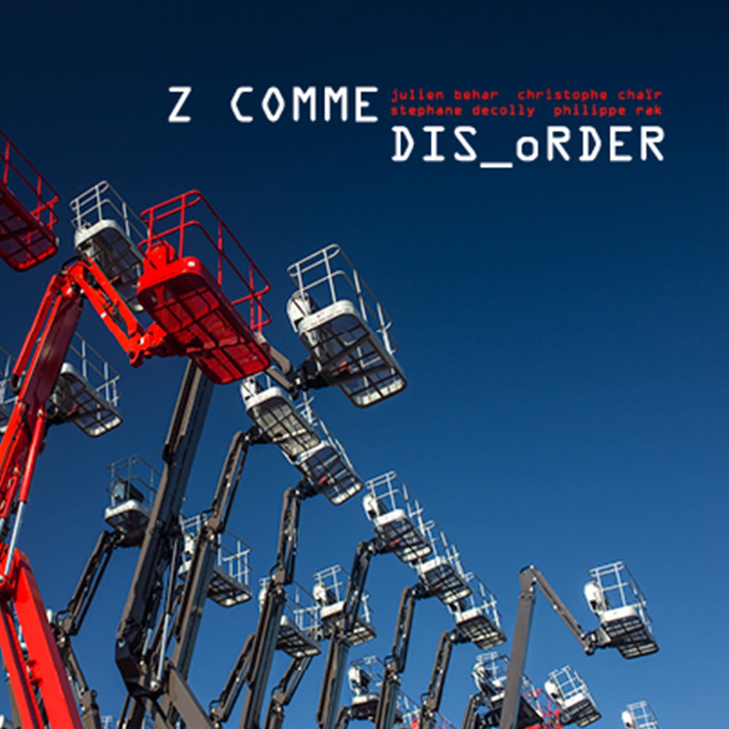 Pochette de : DIS_ORDER - Z COMME (CD)