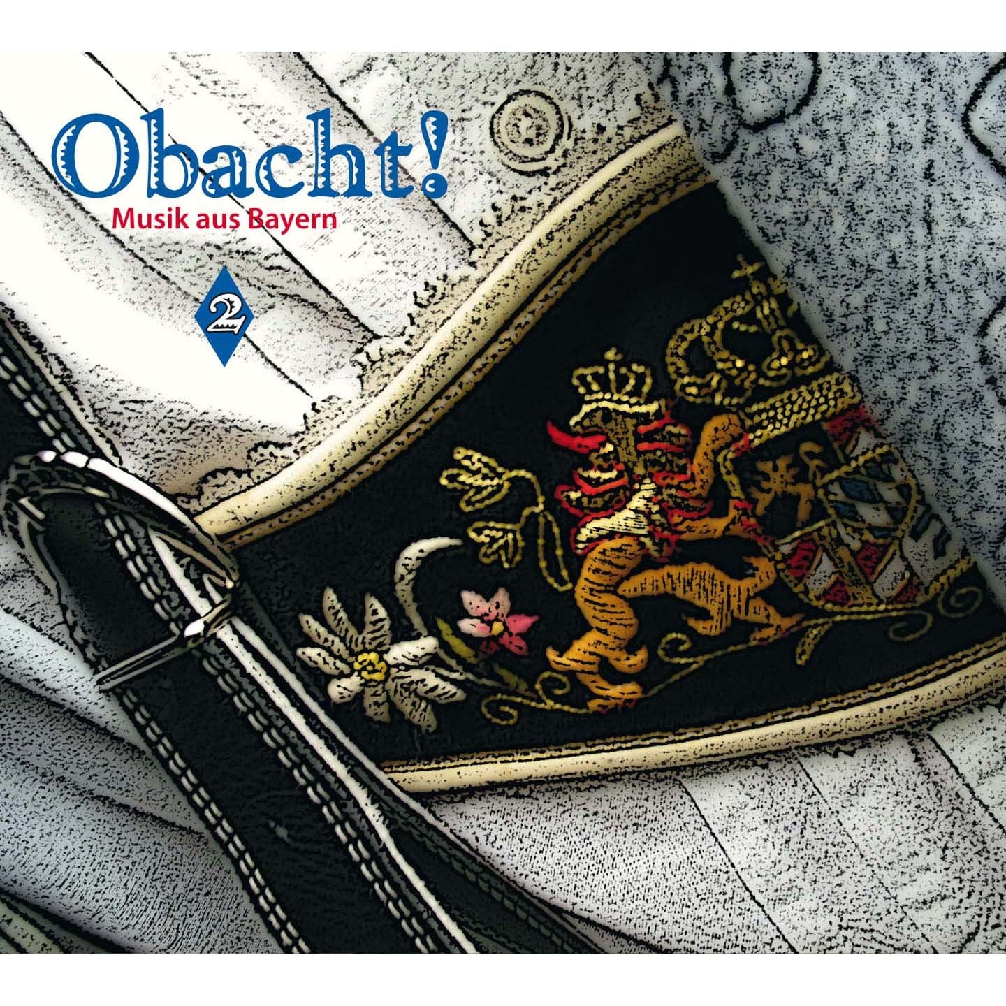 Pochette de : OBACHT! MUSIK AUS BAYERN VOL. 2 - DIVERSE (CD)