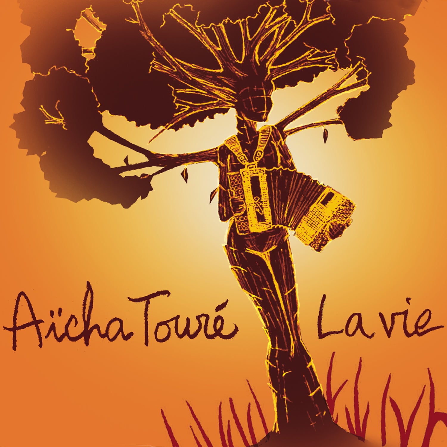 Pochette de : AICHA TOURE LA VIE - AICHA TOURE (CD)