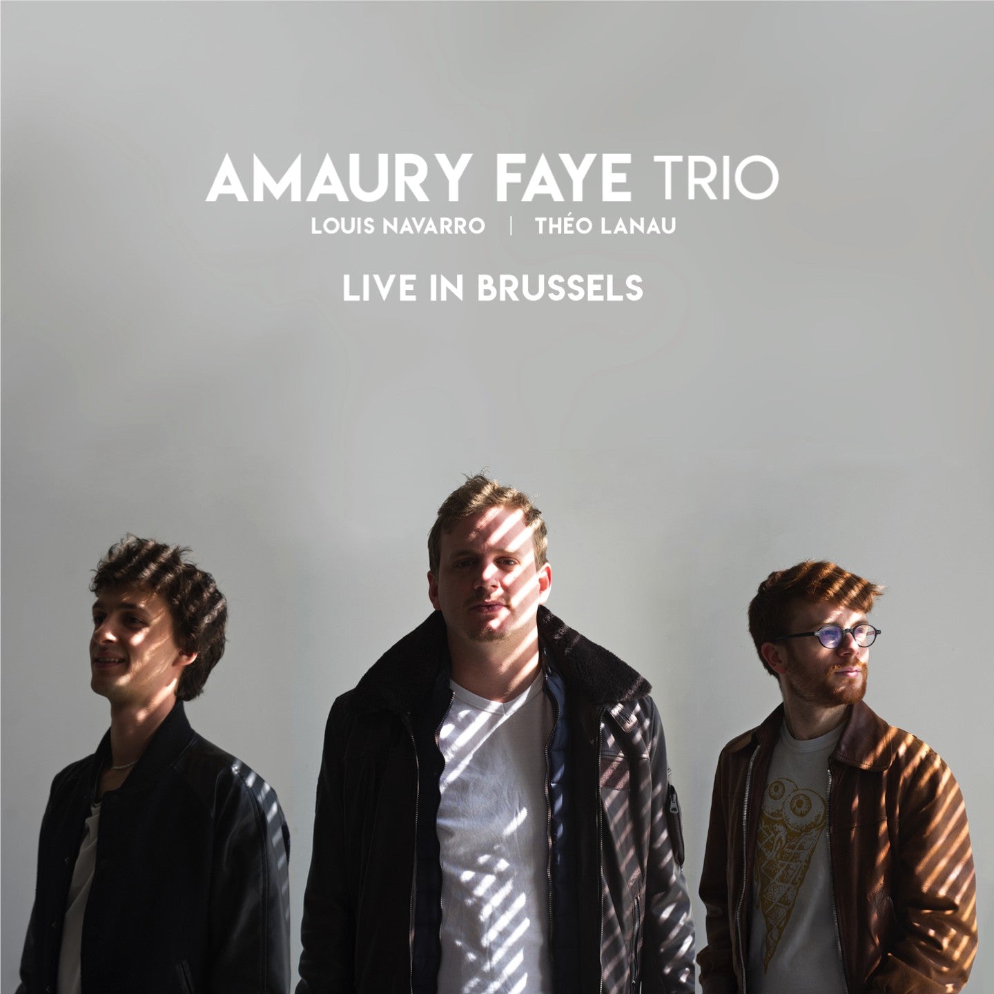Pochette de : LIVE IN BRUSSELS - AMAURY FAYE TRIO (CD)