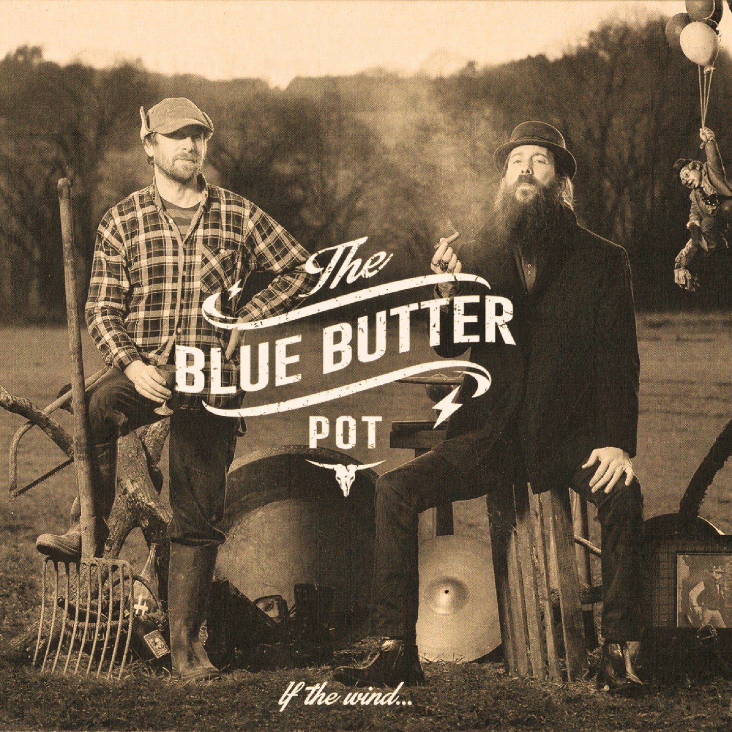 Pochette de : IF THE WIND - BLUE BUTTER POT (CD)