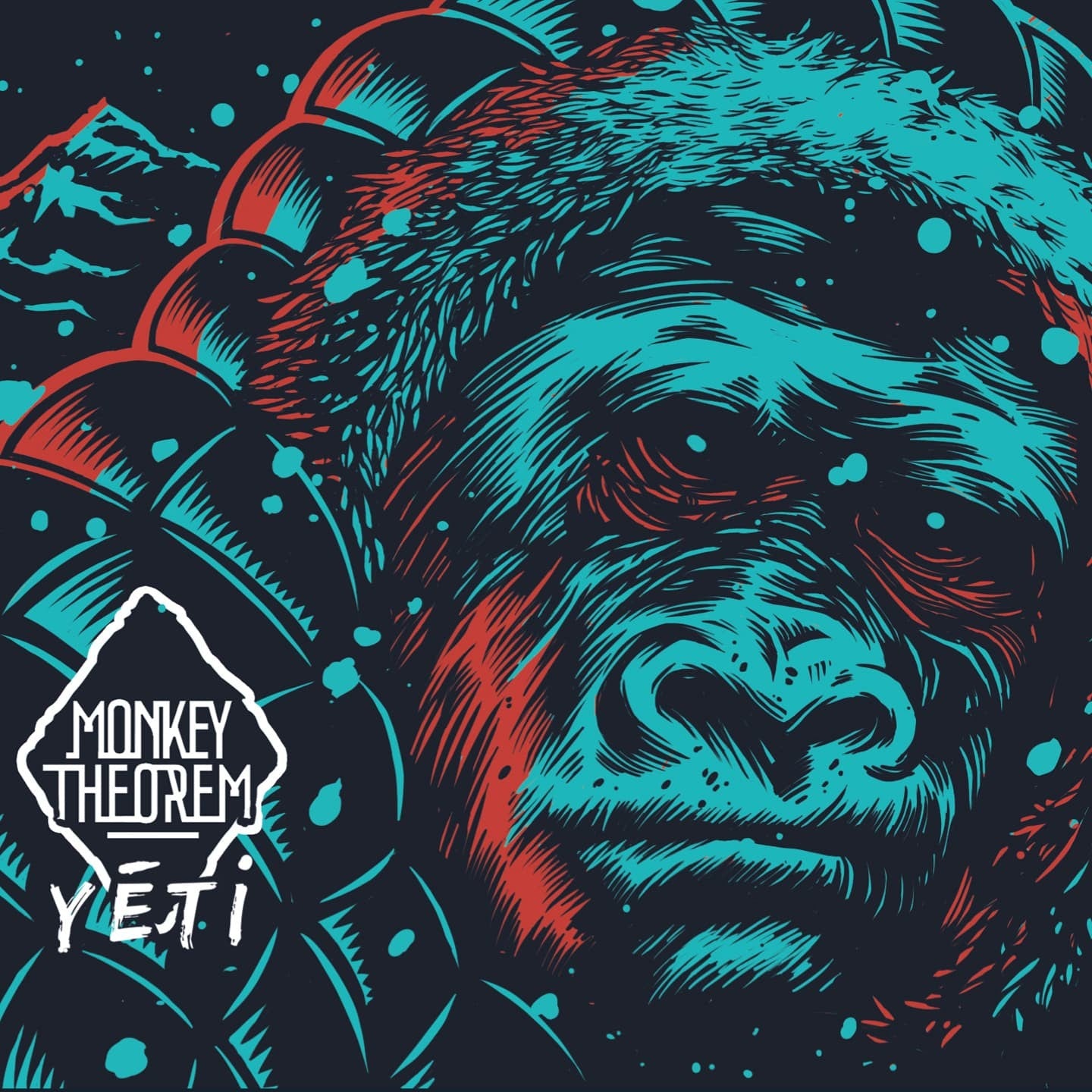 Pochette de : YETI - MONKEY THEOREM (CD)