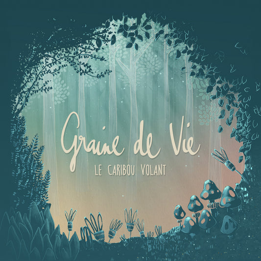 Pochette de : GRAINE DE VIE - CARIBOU VOLANT (CD)