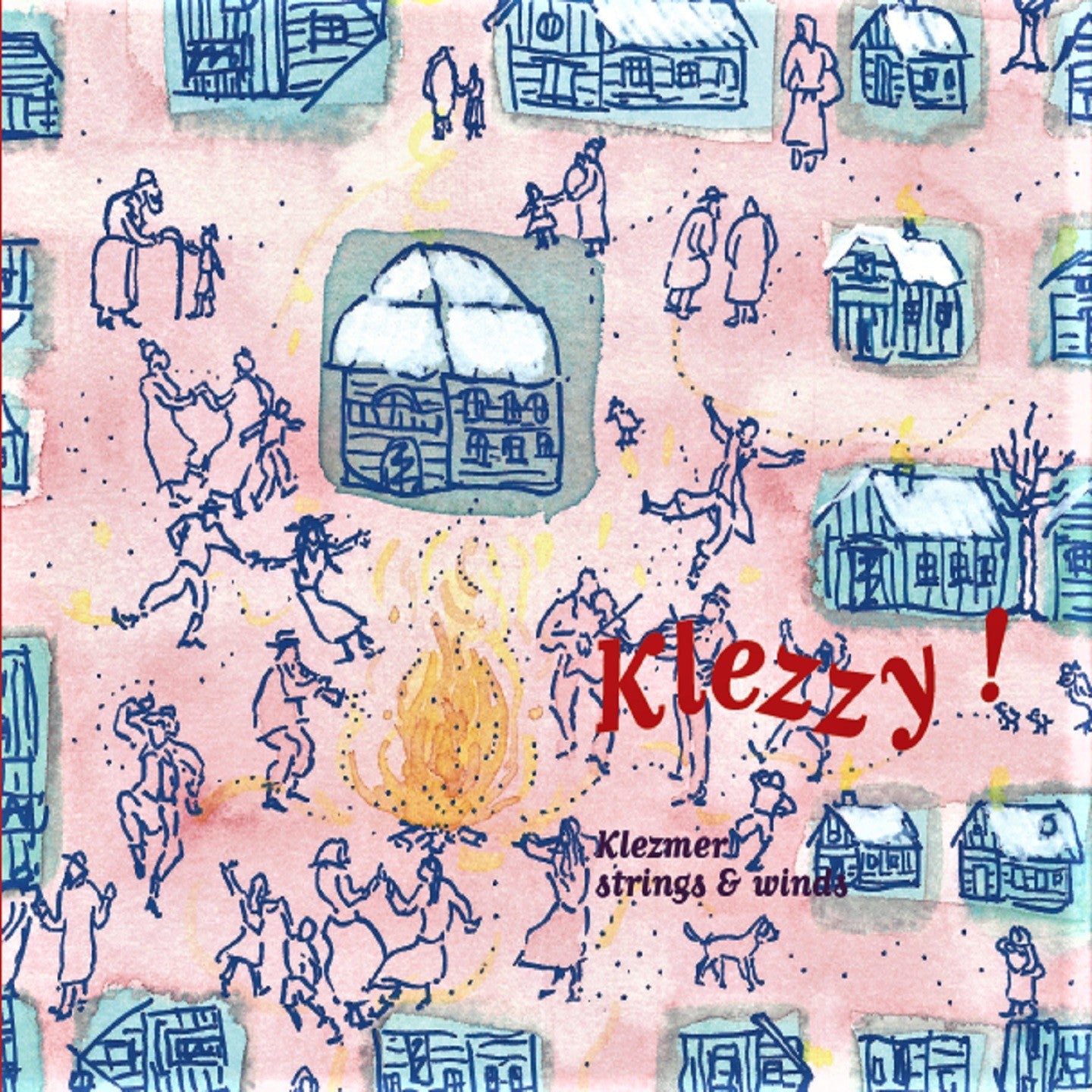 Pochette de : KLEZZY ! - KLEZMER LOSHN (CD)
