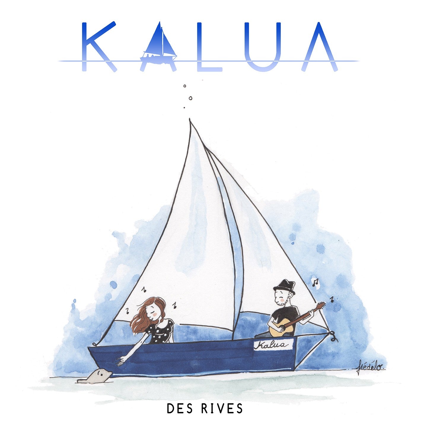 Pochette de : DES RIVES - KALUA (CD)