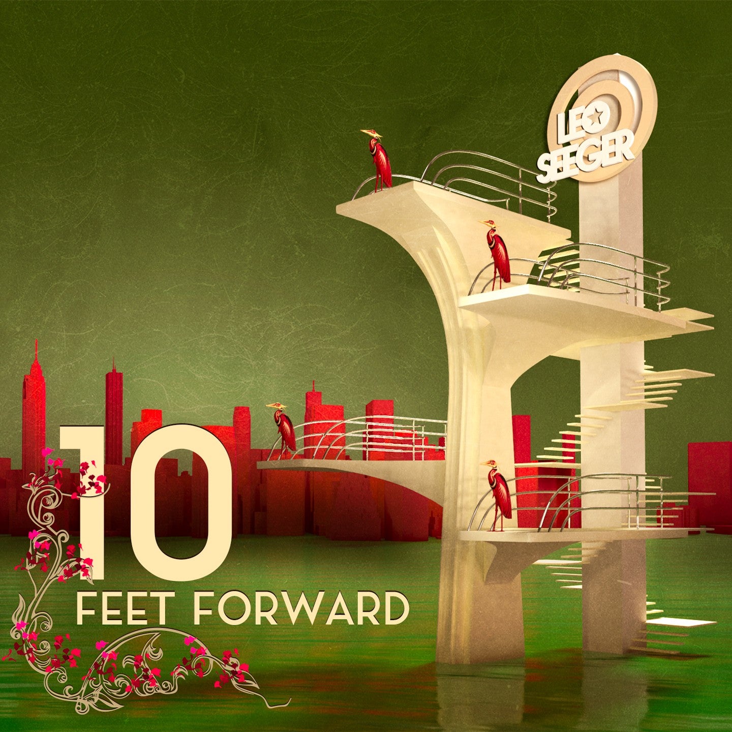 Pochette de : TEN FEET FORWARD - LEO SEEGER (CD)