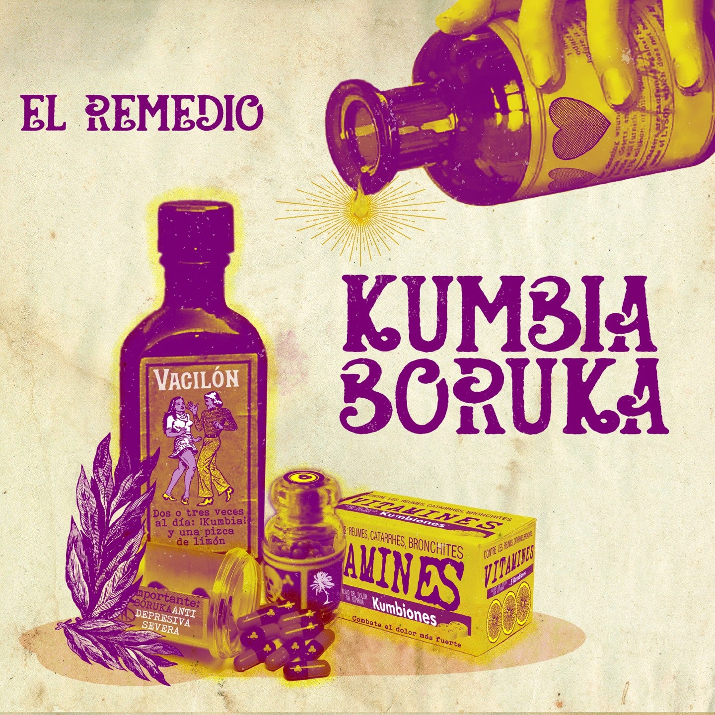 Pochette de : EL REMEDIO - KUMBIA BORUKA (CD)