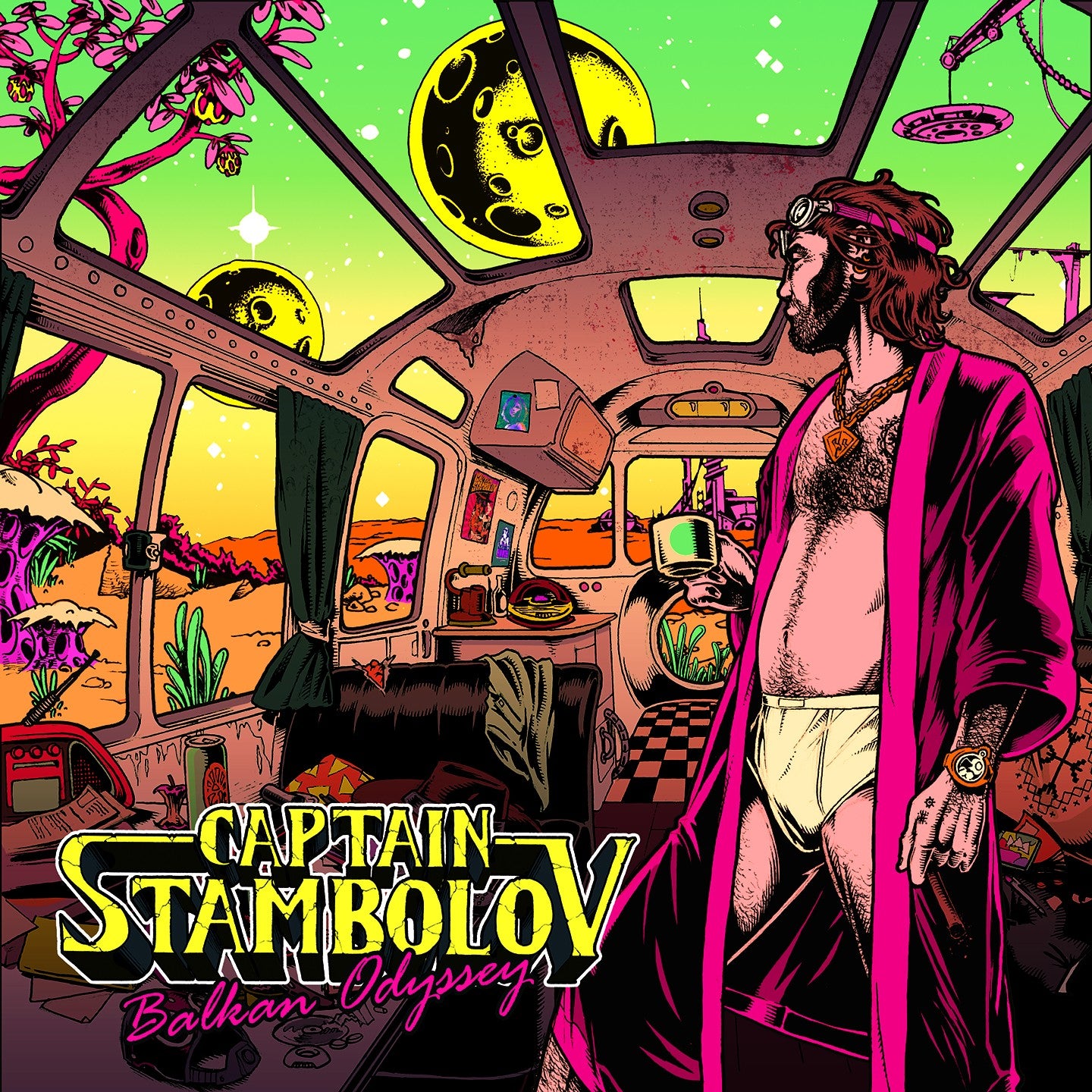 Pochette de : BALKAN ODYSSEY - CAPTAIN STAMBOLOV (CD)