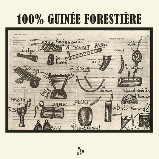 Pochette de : 100% GUINÉE FORESTIÈRE - 100% GUINEE FORESTIERE (33T)