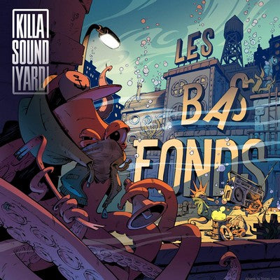 Pochette de : LES BAS FONDS - KILLASOUNDYARD (VINYLE 10')