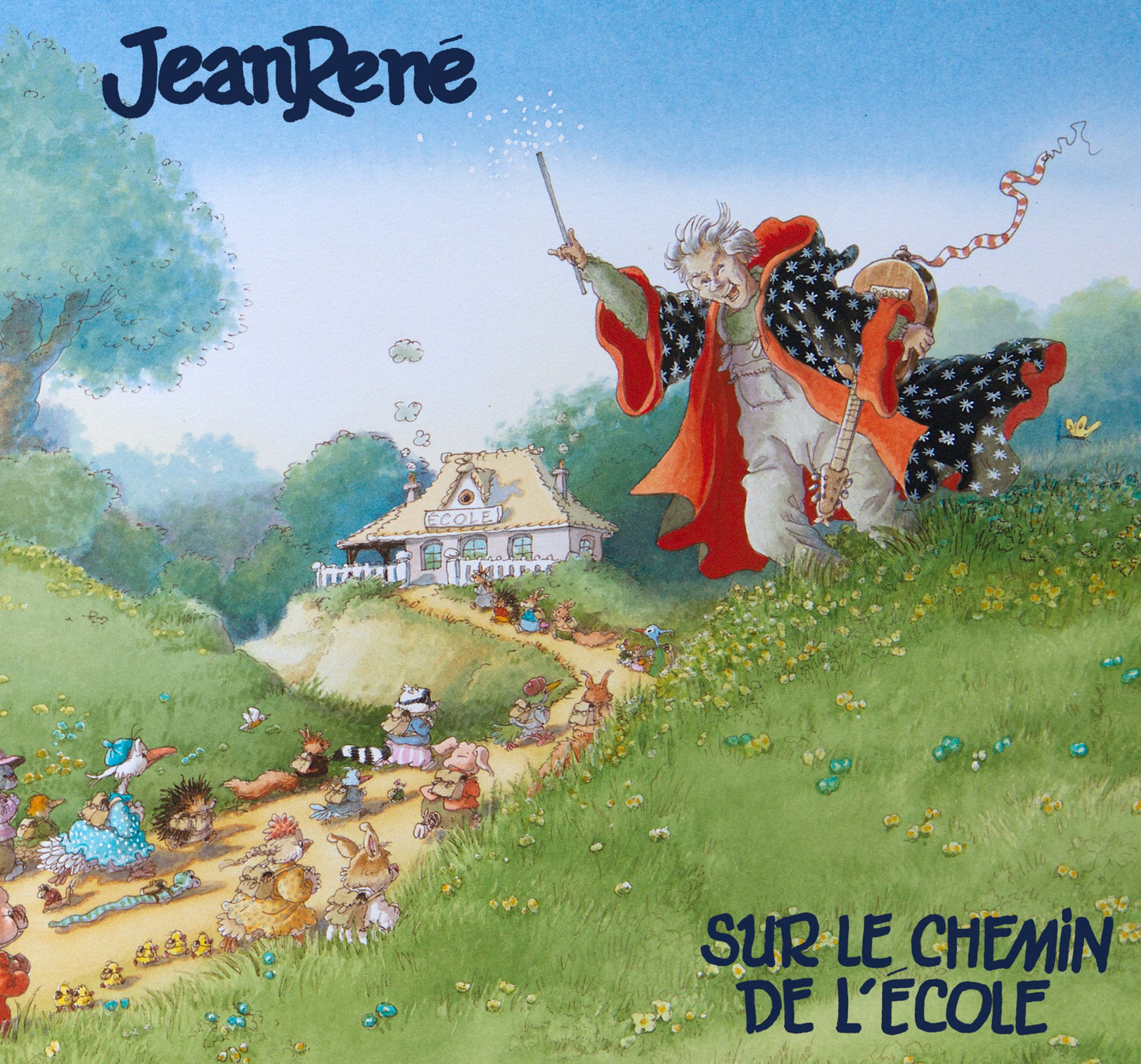 Pochette de : SUR LE CHEMIN DE L'ÉCOLE - JEAN RENE (CD)