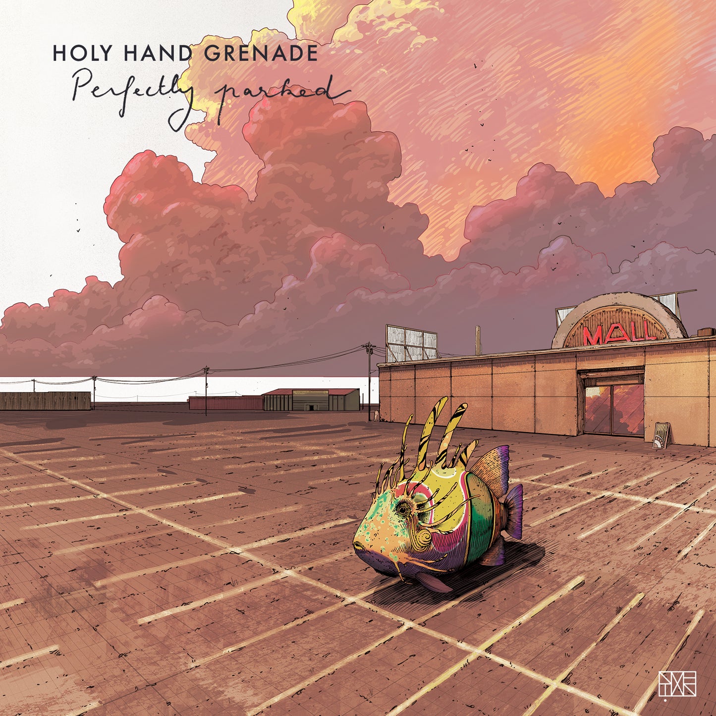 Pochette de : PERFECTLY PARKED - HOLY HAND GRENADE (CD)