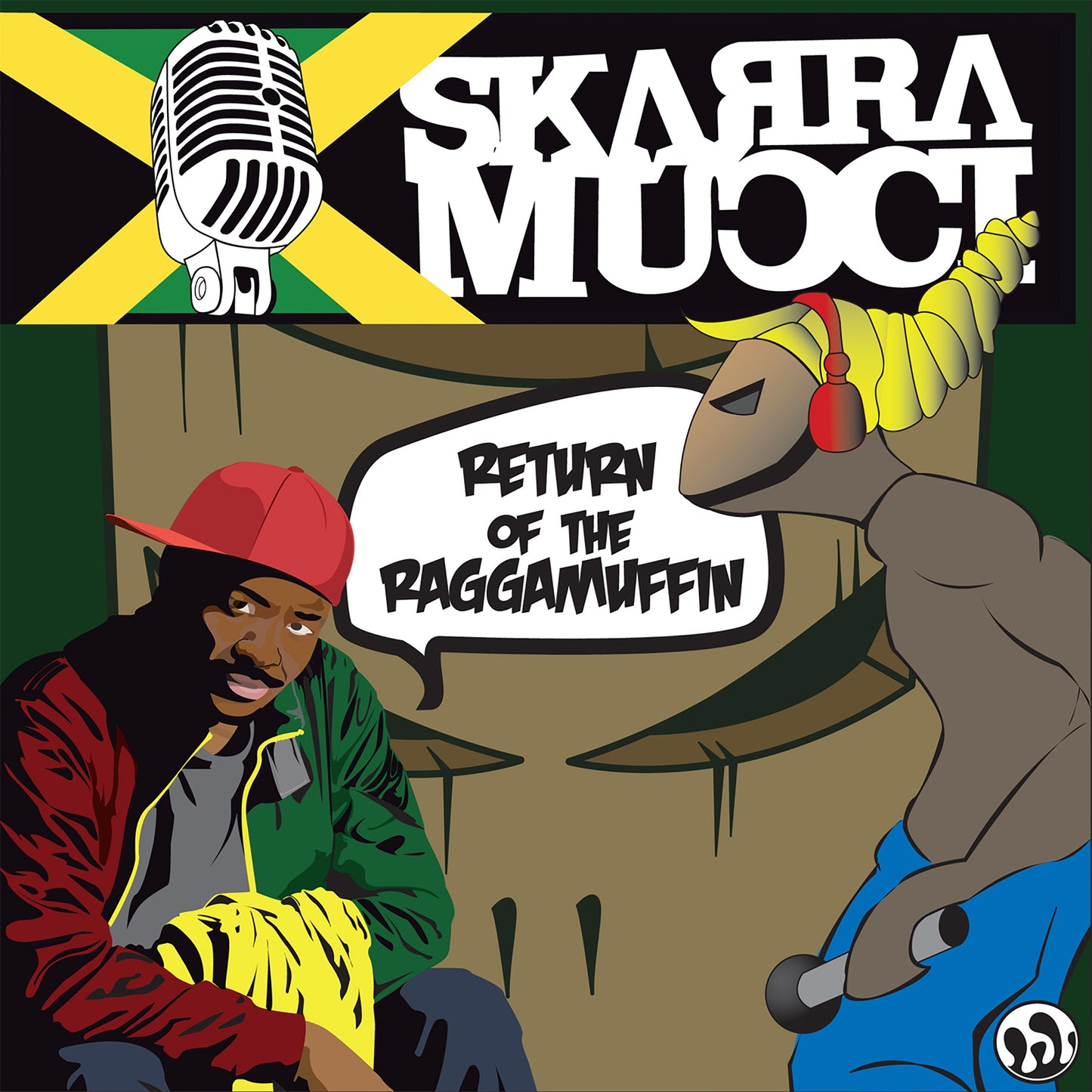 Pochette de : RETURN OF THE RAGGAMUFFIN - SKARRA MUCCI (33T)