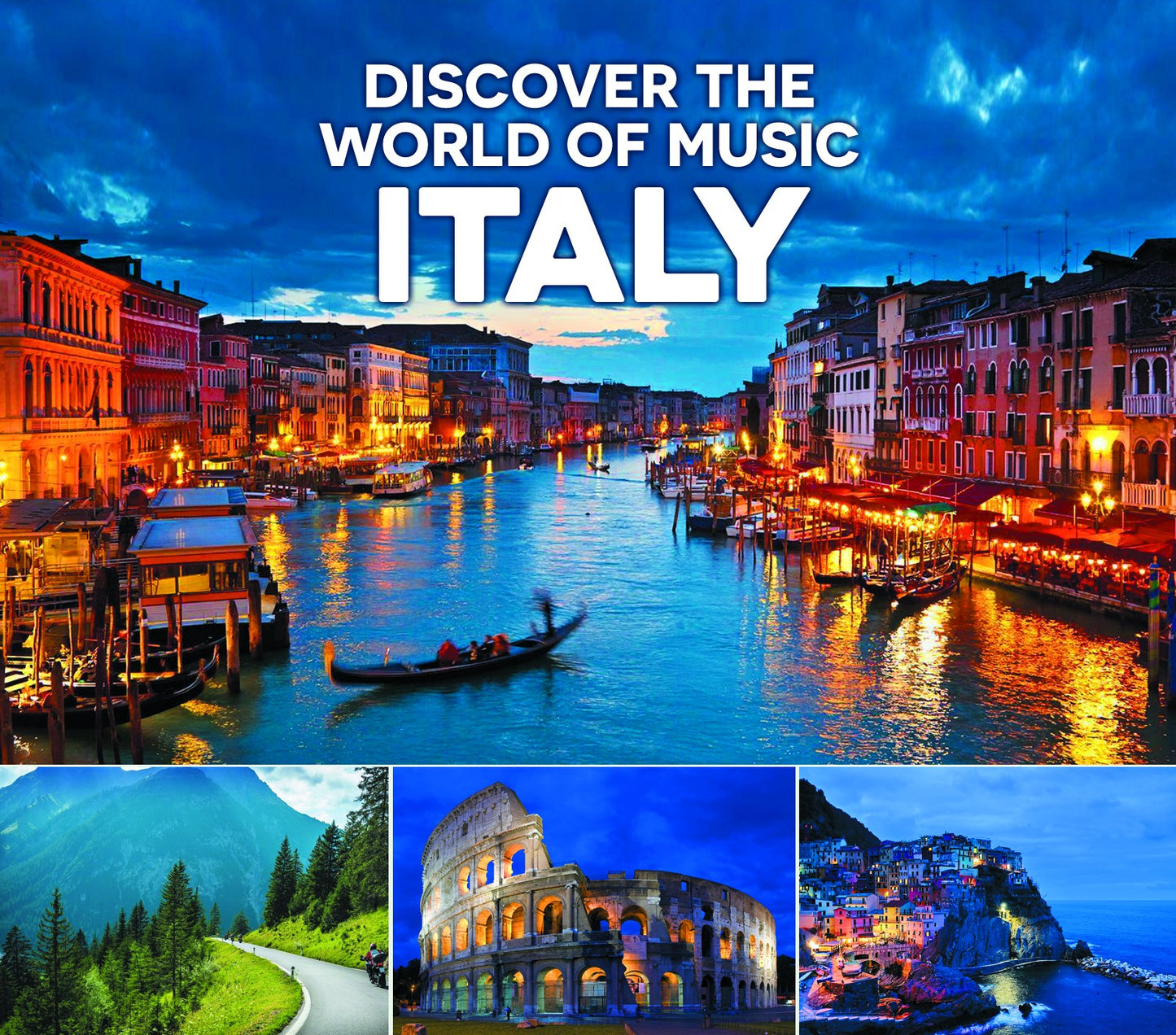 Pochette de : ITALY - DISCOVER THE WORLD OF MUSIC (CD)