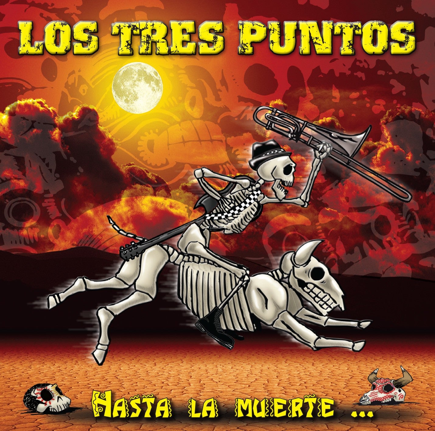 Pochette de : HASTA LA MUERTE - LOS TRES PUNTOS (CD)