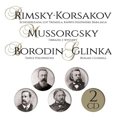 Pochette de : SCHEHERZADA, LOT TRZMIELA - RIMSKY KORSAKOV MUSSORGSKY BORODIN GLINKA (CD)