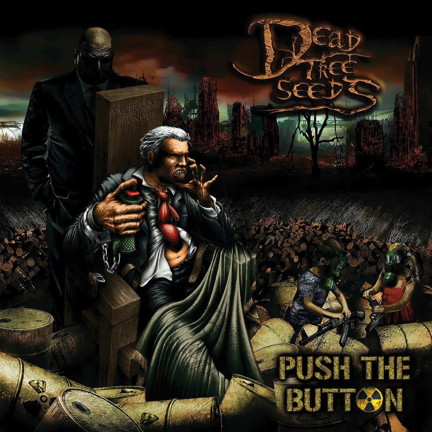 Pochette de : PUSH THE BUTTON - DEAD TREE SEEDS (CD)