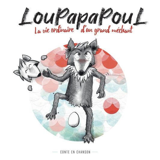 Pochette de : LOUPAPAPOUL - ROMAIN LATELTIN ET THEOPHILE ARDY (LIVRE CD)