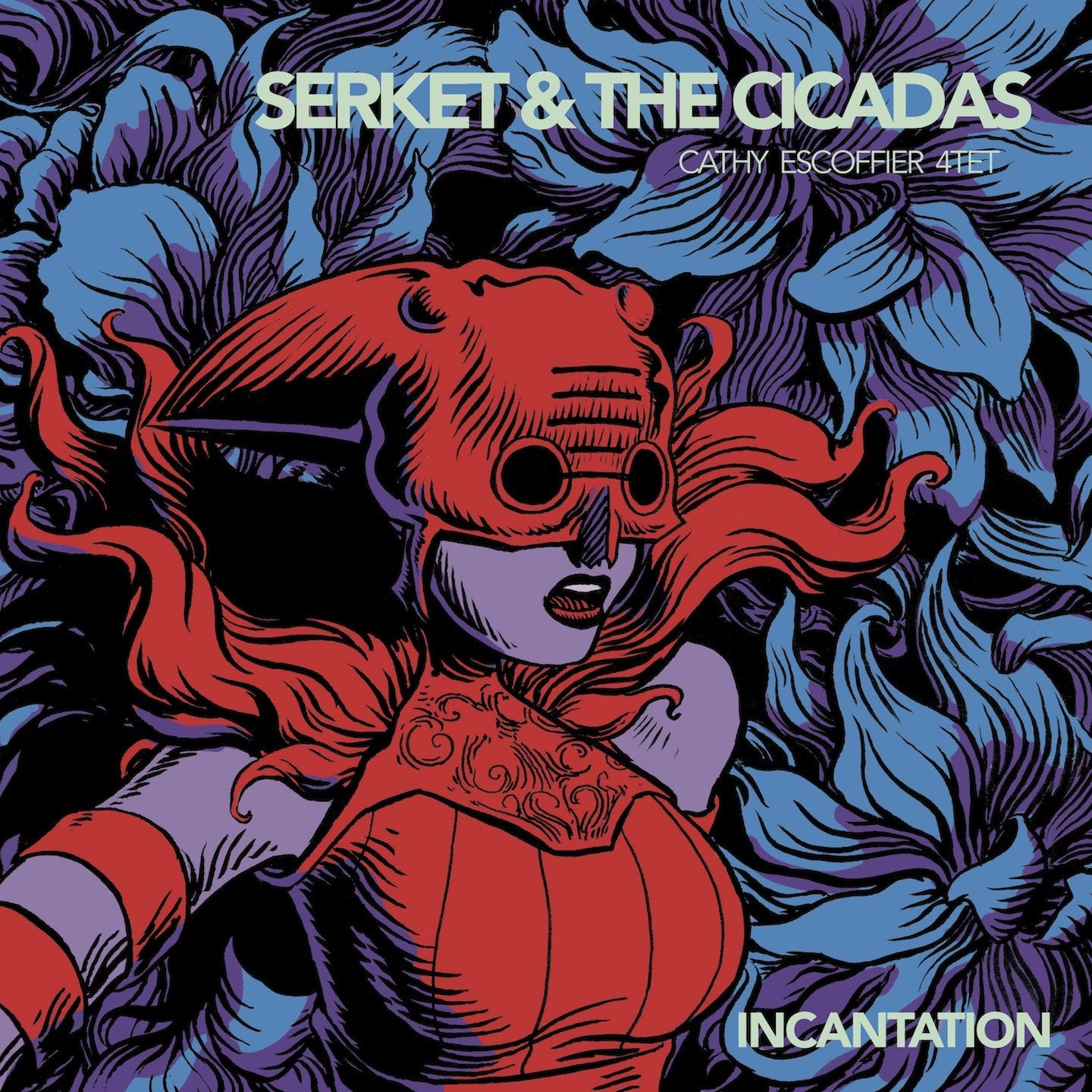 Pochette de : INCANTATION - SERKET / THE CICADAS (CD)