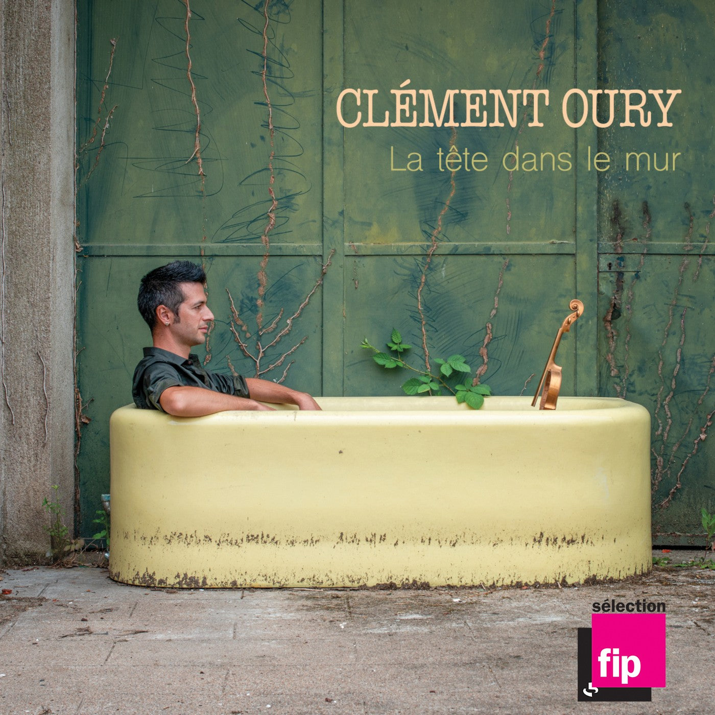 Pochette de : LA TETE DANS LE MUR - CLEMENT OURY (33T)