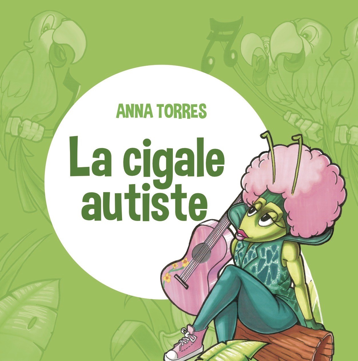 Pochette de : LA CIGALE AUTISTE - ANNA TORRES (LIVRE CD)