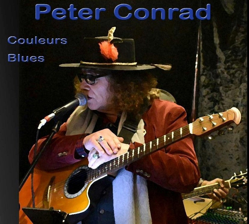 Pochette de : COULEURS BLUES - PETER CONRAD (CD)
