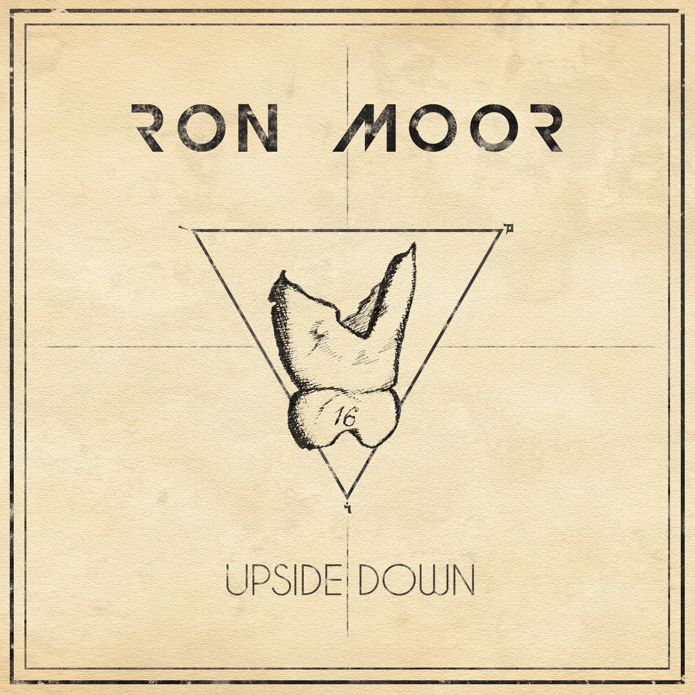 Pochette de : UPSIDE DOWN - RON MOOR (CD)