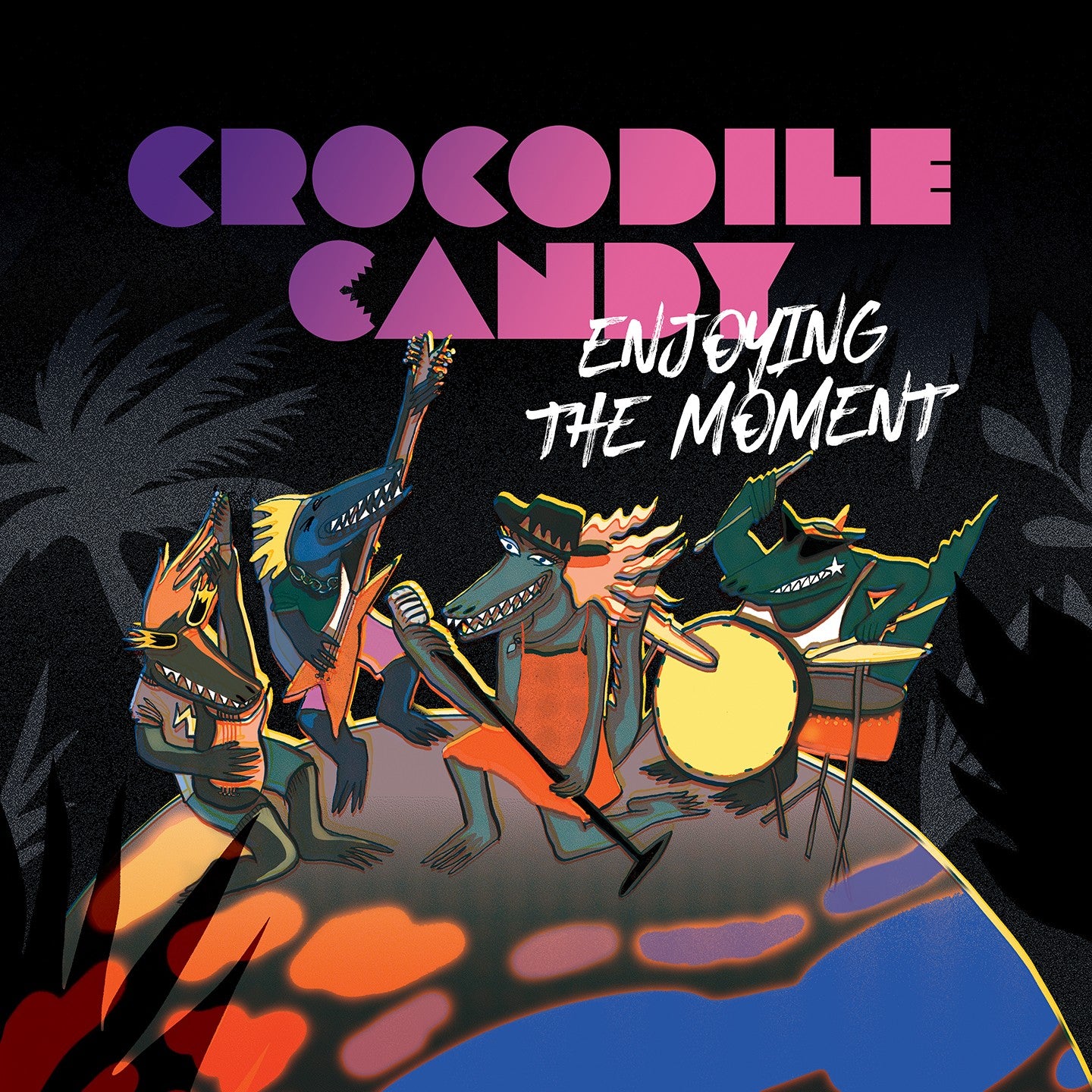 Pochette de : ENJOYING THE MOMENT - CROCODILE CANDY (33T)