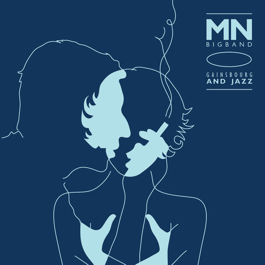 Pochette de : GAINSBOURG AND JAZZ - MNBIGBAND (DOUBLE CD)