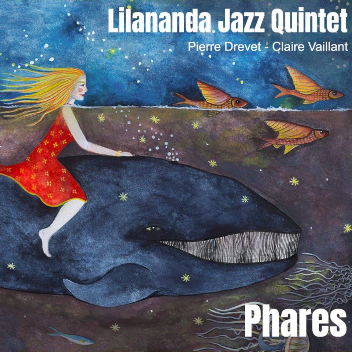 Pochette de : PHARES - LILANANDA JAZZ QUINTET (CD)